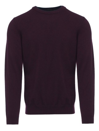 Тёмно-синий свитер BOSS: фото - Invogue